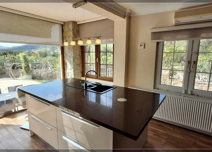 Crocus - Private 3 Bedroom In Ovacik * 费特希耶